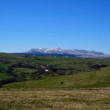 木屋 La Roulotte Romantique Des Volcans Saint-Saturnin (Cantal)